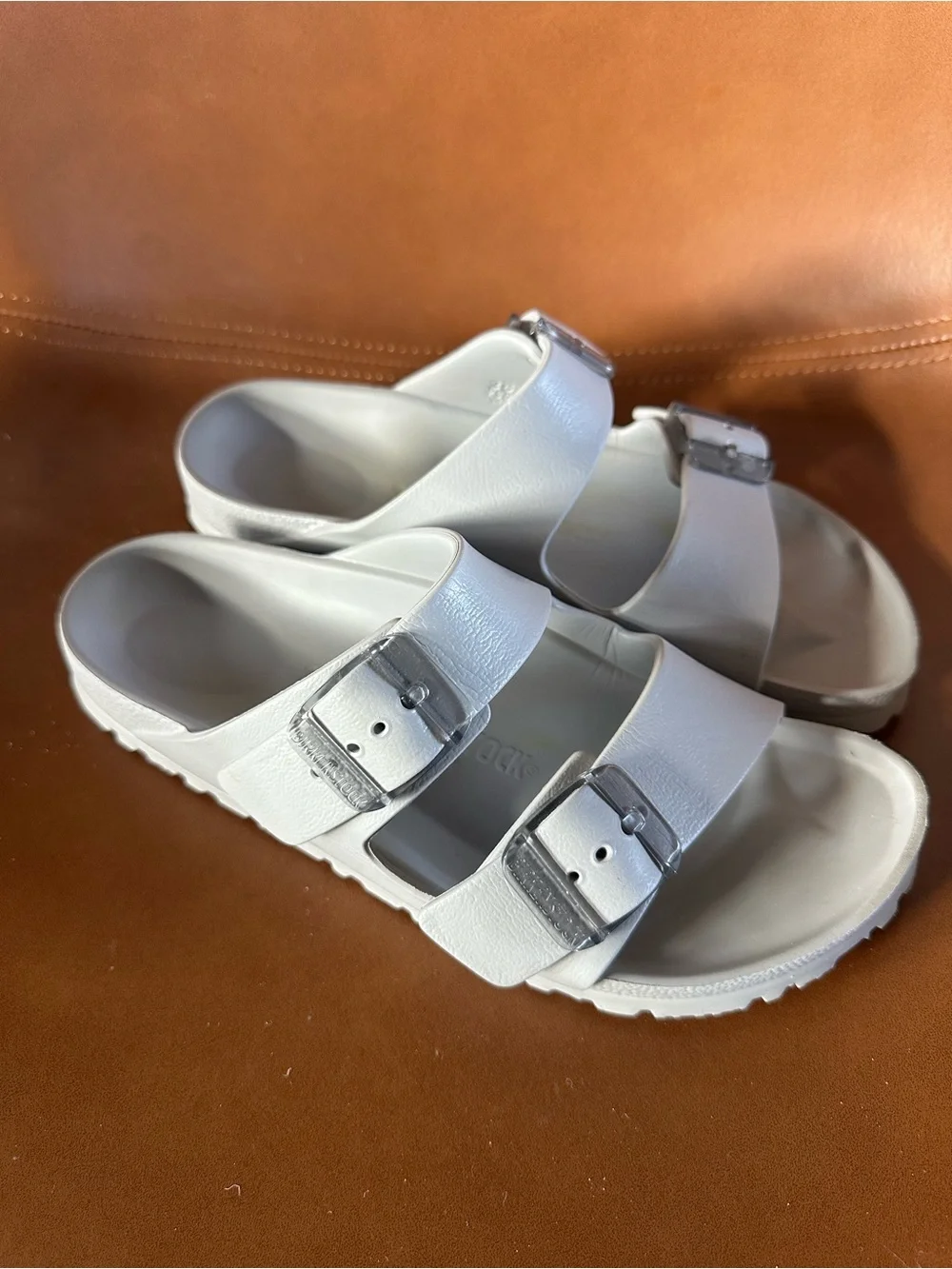 Birkenstock Arizona Essentials EVA Sandals Unisex Gray Size US EU36 W5.5-6 M4